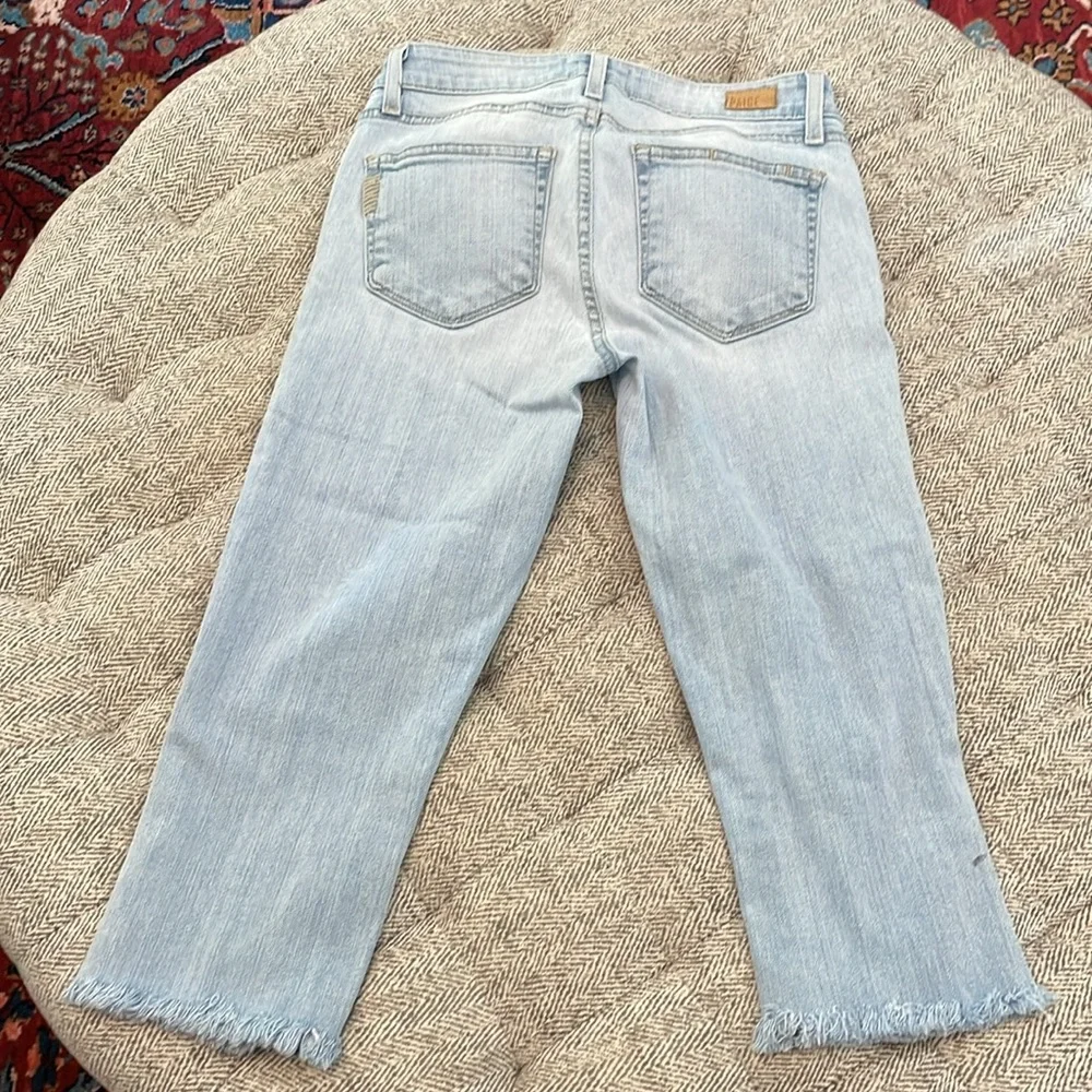 Paige Naomi embellished jeans Verdugo Ultra Sunny size 25